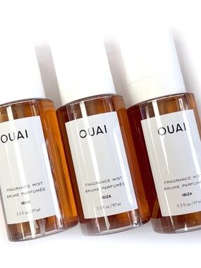 3x (THREE) OUAI Hair & Body Fragrance Mist IBIZA - 3.3 Fl Oz / 97ml Brand NEW